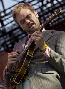 Chris Thile of the Punch Brothers performs during the Bonnaroo Music and Arts Festival in Manchester, Tenn., Saturday, June 9, 2012. (AP Photo/Dave Martin)